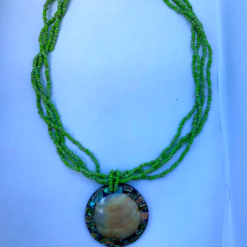 Abalone Shell Pendent - Picture 3 of 5